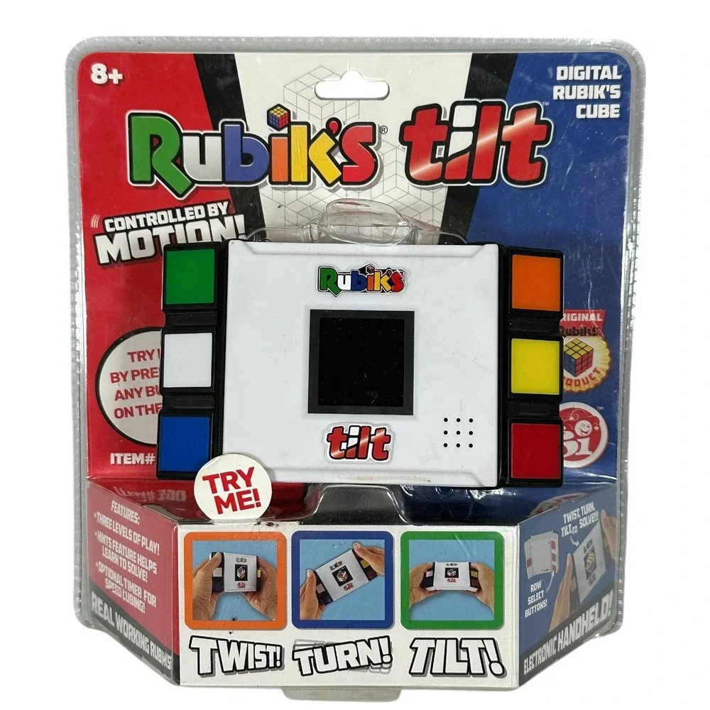 Rubiks‎ Tilt Digital Electronic Handheld Game Controlled by Motion for Ages 8+